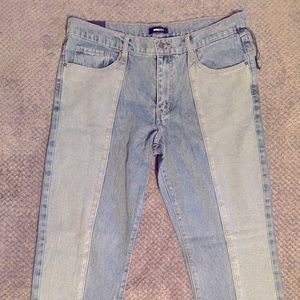 NovaMen Patchwork Baggy Denim